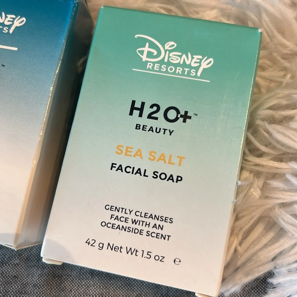 🩶5/$30 Disney H2O+ Sea Salt Bath and Facial Soap Set